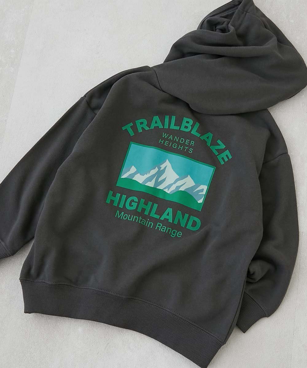 【デビロック/devirock / KIDS】のデビラボ プリント プルパーカー プルパーカー パーカー トップス 25AW インテリア・キッズ・メンズ・レディースファッション・服の通販 founy(ファニー) 　ファッション　Fashion　キッズファッション　Fashion for Kids　トップス・カットソー　Cut & Sew Tops　トレンド　Trend, Trending Now　パーカー　Hoodie, Parka　プリント　Print, Printed Pattern　おすすめ　Recommended / Our Picks　2025年　2025　2025-2026秋冬・A/W　Autumn/Winter 2025–26 AW25–26　009-山-スミクロ|ID: prp329100004734248 ipo3291000000034405585