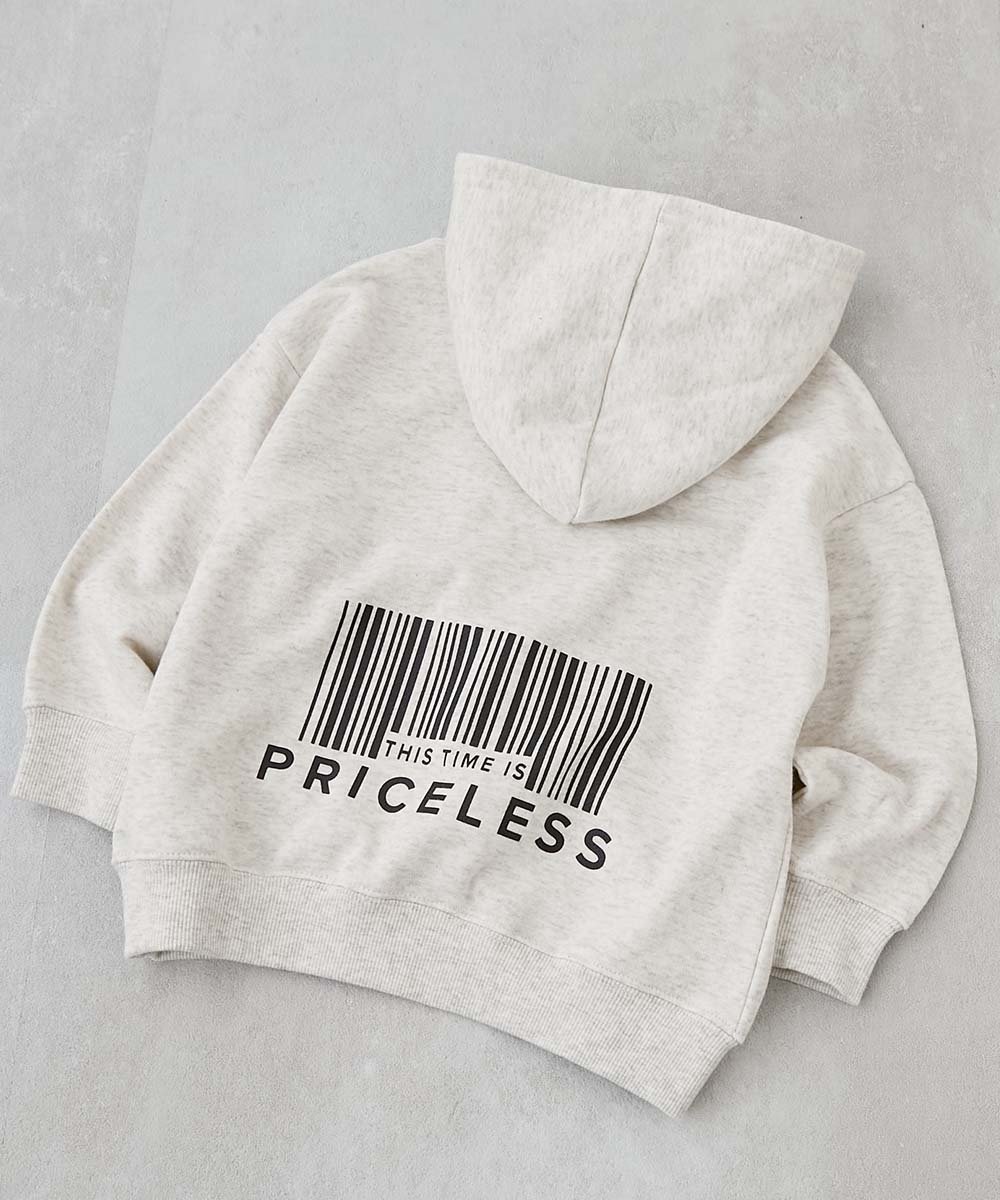 【デビロック/devirock / KIDS】のデビラボ プリント プルパーカー プルパーカー パーカー トップス 25AW インテリア・キッズ・メンズ・レディースファッション・服の通販 founy(ファニー) 　ファッション　Fashion　キッズファッション　Fashion for Kids　トップス・カットソー　Cut & Sew Tops　トレンド　Trend, Trending Now　パーカー　Hoodie, Parka　プリント　Print, Printed Pattern　おすすめ　Recommended / Our Picks　2025年　2025　2025-2026秋冬・A/W　Autumn/Winter 2025–26 AW25–26　011-バーコード-オートミール|ID: prp329100004734248 ipo3291000000034405587