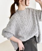 【シップス フォー ウィメン/SHIPS】のquaranciel 手洗い可能 透かし編み クルーネック ドルマン ルーズ ニット プルオーバー 人気、トレンドファッション・服の通販 founy(ファニー) ファッション Fashion レディースファッション Fashion for Women トップス・カットソー Cut & Sew Tops ニット Knit Tops & Sweaters カジュアルプルオーバー・ニットトップス Pullovers & Knit Tops / Casual Pullovers 洗える Machine Washable スリム Slim, Slim Fit タイトスカート Pencil Skirt, Tight Skirt タートル Turtleneck, Turtle Collar デニム Denim, Jeans Material バランス Balance, Style Balance フェミニン Feminine, Girly フォルム Silhouette, Form ボトム Bottoms, Lower Wear リラックス Relax, Relaxed Fit ルーズ Loose, Oversized レース Lace, Lace Fabric おすすめ Recommended / Our Picks 2025年 2025 2025-2026秋冬・A/W Autumn/Winter 2025–26 AW25–26 thumbnail ライトグレー|ID: prp329100004734270 ipo3291000000034881802