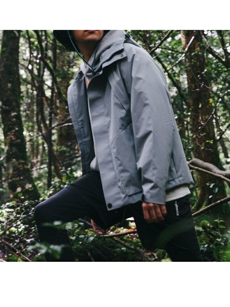 【シフォン/SHIFFON / MEN】の+phenix/POO-21023 GORE-TEX INFINIUM mountain parka インテリア・キッズ・メンズ・レディースファッション・服の通販 founy(ファニー) 　ファッション　Fashion　メンズファッション　Fashion for Men　アウトドア　Outdoor Clothing　軽量　Lightweight, Ultra Light　ジャケット　Jacket, Outerwear　スウェット / スエット　Sweatshirt, Sweatwear　スタイリッシュ　Stylish, Fashionable　ドローストリング　Drawstring, Pull Cord　定番　Standard, Basic Item　ハイネック　High Neck, Mock Neck　パーカー　Hoodie, Parka　フロント　Front, Front Design　ブルゾン　Blouson, Bomber Jacket　ベーシック　Basic, Essential　ポケット　Pocket, Pocket Detail　おすすめ　Recommended / Our Picks　gray|ID: prp329100004734271 ipo3291000000034197873
