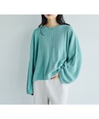 【レプシィム ローリーズファーム/LEPSIM LOWRYS FARM】の12ゲージZIPワイドスリーブプルオーバー 人気、トレンドファッション・服の通販 founy(ファニー) ファッション Fashion レディースファッション Fashion for Women トップス・カットソー Cut & Sew Tops カジュアルプルオーバー・ニットトップス Pullovers & Knit Tops / Casual Pullovers おすすめ Recommended / Our Picks ジップ Zip, Zipper プリント Print, Printed Pattern thumbnail ライトブルーグリーン82|ID: prp329100004734275 ipo3291000000034305561