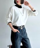 【ページボーイ/PAGEBOY】のハイネックボリュームニット バイカラー01|ID: prp329100004734324 ipo3291000000034417178