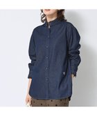 【デッサン/Dessin】の【洗える】フリルデニムシャツ 人気、トレンドファッション・服の通販 founy(ファニー) ファッション Fashion レディースファッション Fashion for Women トップス・カットソー Cut & Sew Tops シャツ・ブラウス・オフィスカジュアル Elegant Blouses & Button-Ups おすすめ Recommended / Our Picks インナー Innerwear カーディガン Cardigan, Knitwear スタンド Stand Collar, Upright Stand ストレート Straight, Straight Cut スマート Smart, Elegant デニム Denim, Jeans Material バランス Balance, Style Balance フェミニン Feminine, Girly フリル Frill, Ruffle ボトム Bottoms, Lower Wear ボーダー Border, Stripe ワイド Wide, Wide Fit 冬 Winter / This Winter 洗える Machine Washable 羽織 Haori, Light Jacket thumbnail ネイビー|ID: prp329100004734341 ipo3291000000034318190