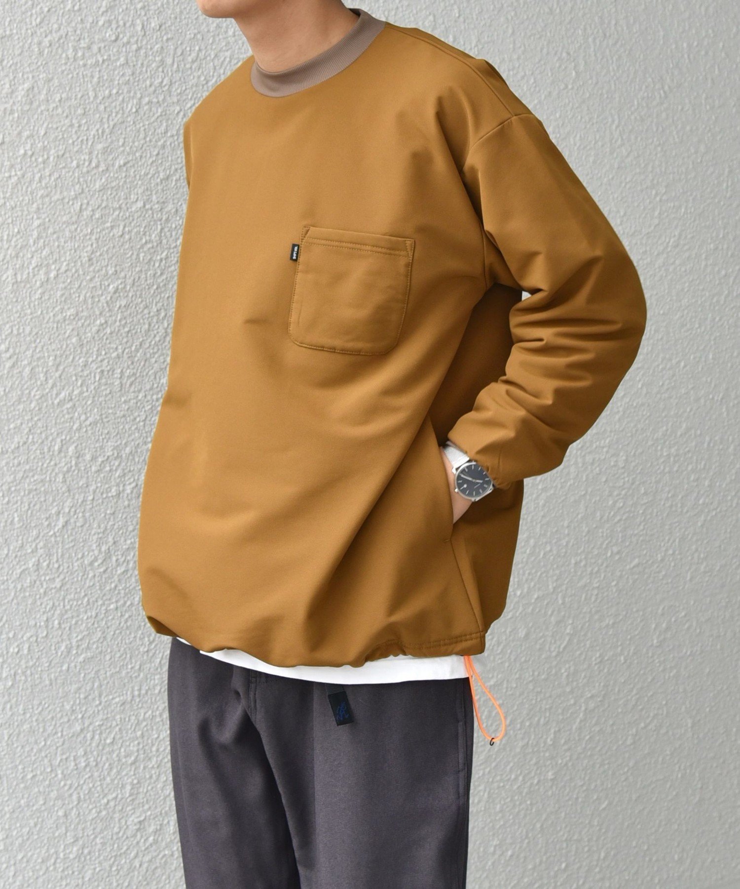 【シップス/SHIPS / MEN】のSHIPS any 洗濯機可能 ストレッチ 裏起毛 ウォーム アーバン ピステ (セットアップ対応) インテリア・キッズ・メンズ・レディースファッション・服の通販 founy(ファニー) 　ファッション　Fashion　メンズファッション　Fashion for Men　セットアップ　Matching Sets　ウォーム　Warm Fabric　シンプル　Simple, Minimal　スウェット / スエット　Sweatshirt, Sweatwear　ストレッチ　Stretch, Stretchy Fabric　スピンドル　Spindle, Drawcord　セットアップ　Set-Up, Coordinated Outfit　バランス　Balance, Style Balance　ポケット　Pocket, Pocket Detail　ベージュ|ID: prp329100004734374 ipo3291000000034198440