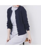 【インデックス/INDEX】のクルーネックケーブルカーディガン【洗濯機OK】 人気、トレンドファッション・服の通販 founy(ファニー) ファッション Fashion レディースファッション Fashion for Women トップス・カットソー Cut & Sew Tops カーディガン・羽織り Layered Style Cardigans カーディガン Cardigan, Knitwear シンプル Simple, Minimal スマート Smart, Elegant ワンポイント One Point, Statement Accent エレガント 上品 Elegant thumbnail ネイビー|ID: prp329100004734390 ipo3291000000034708792