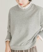 【アイテムズアーバンリサーチ/ITEMS URBAN RESEARCH】のフリルドッキングスウェット 杢GRY|ID: prp329100004734483 ipo3291000000034200614