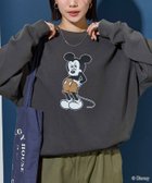 【フリークスストア/FREAK'S STORE】の別注/Mickey Mouse/ミッキーマウス/前後 プリン トvintage 加工 スウェット【限定展開】 25AW ブラック|ID: prp329100004734489 ipo3291000000035330215