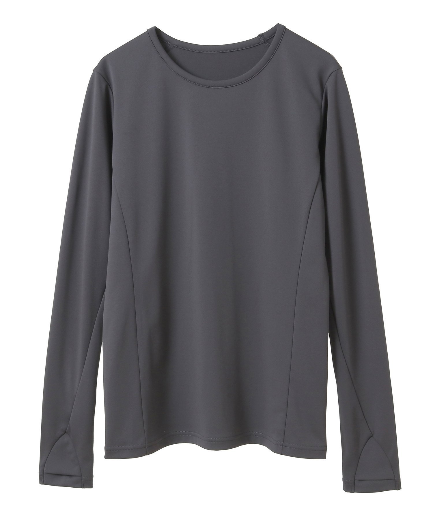 【ジュリエ/Julier】のジェントルスムースロングスリーブプルオーバー インテリア・キッズ・メンズ・レディースファッション・服の通販 founy(ファニー) 　ファッション　Fashion　レディースファッション　Fashion for Women　トップス・カットソー　Cut & Sew Tops　カジュアルプルオーバー・ニットトップス　Pullovers & Knit Tops / Casual Pullovers　コレクション　Collection, Seasonal Line　吸水　Absorbent, Quick-Dry　軽量　Lightweight, Ultra Light　シンプル　Simple, Minimal　ストレッチ　Stretch, Stretchy Fabric　デコルテ　Décolleté, Neckline　長袖　Long Sleeve, Full Sleeve　ボトム　Bottoms, Lower Wear　水着　Swimsuit, Swimwear　無地　Plain, Solid Color　ヨガ　Yoga, Yoga Wear　ラベンダー　Lavender　ランニング　Running, Running Wear, Activewear, Jogging　リラックス　Relax, Relaxed Fit　ワーク　Workwear, Utility Style　チャコール|ID: prp329100004734495 ipo3291000000034200669