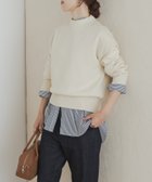 【アーバンリサーチ ドアーズ/URBAN RESEARCH DOORS】の『WEB/一部店舗限定カラー』ボトルネックKNITプルオーバー IVORY|ID: prp329100004734512 ipo3291000000034417946