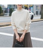 【アーバンリサーチ ドアーズ/URBAN RESEARCH DOORS】の『蓄熱/洗濯可』ボトルネックKNITプルオーバー 人気、トレンドファッション・服の通販 founy(ファニー) ファッション Fashion レディースファッション Fashion for Women トップス・カットソー Cut & Sew Tops ニット Knit Tops & Sweaters カジュアルプルオーバー・ニットトップス Pullovers & Knit Tops / Casual Pullovers 洗える Machine Washable シンプル Simple, Minimal ボトルネック Bottle Neck, Mock Neck ワイド Wide, Wide Fit A/W・秋冬 Autumn/Winter 冬 Winter / This Winter エレガント 上品 Elegant 2025年 2025 2025-2026秋冬・A/W Autumn/Winter 2025–26 AW25–26 thumbnail IVORY|ID: prp329100004734512 ipo3291000000035328272