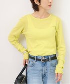 【ジャーナルスタンダード レリューム/JOURNAL STANDARD relume】のシアーテレコクルーネックプルオーバー 人気、トレンドファッション・服の通販 founy(ファニー) ファッション Fashion レディースファッション Fashion for Women トップス・カットソー Cut & Sew Tops カジュアルプルオーバー・ニットトップス Pullovers & Knit Tops / Casual Pullovers 2025年 2025 2025-2026秋冬・A/W Autumn/Winter 2025–26 AW25–26 おすすめ Recommended / Our Picks インナー Innerwear ジャケット Jacket, Outerwear thumbnail イエロー|ID: prp329100004734581 ipo3291000000034727674