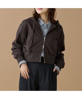 【ラコステ/LACOSTE】の裏パイルクロップドジップフーディー 人気、トレンドファッション・服の通販 founy(ファニー) ファッション Fashion レディースファッション Fashion for Women クロップド Cropped, Short Length スリーブ Sleeve, Long Sleeve / Short Sleeve セットアップ Set-Up, Coordinated Outfit ダブル Double, Double-Breasted トレンド Trend, Trending Now バランス Balance, Style Balance フォルム Silhouette, Form フロント Front, Front Design |ID:prp329100004734587