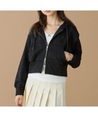 【ラコステ/LACOSTE】の裏パイルクロップドジップフーディー 人気、トレンドファッション・服の通販 founy(ファニー) ファッション Fashion レディースファッション Fashion for Women クロップド Cropped, Short Length スリーブ Sleeve, Long Sleeve / Short Sleeve セットアップ Set-Up, Coordinated Outfit ダブル Double, Double-Breasted トレンド Trend, Trending Now バランス Balance, Style Balance フォルム Silhouette, Form フロント Front, Front Design thumbnail ブラック|ID: prp329100004734587 ipo3291000000034579670