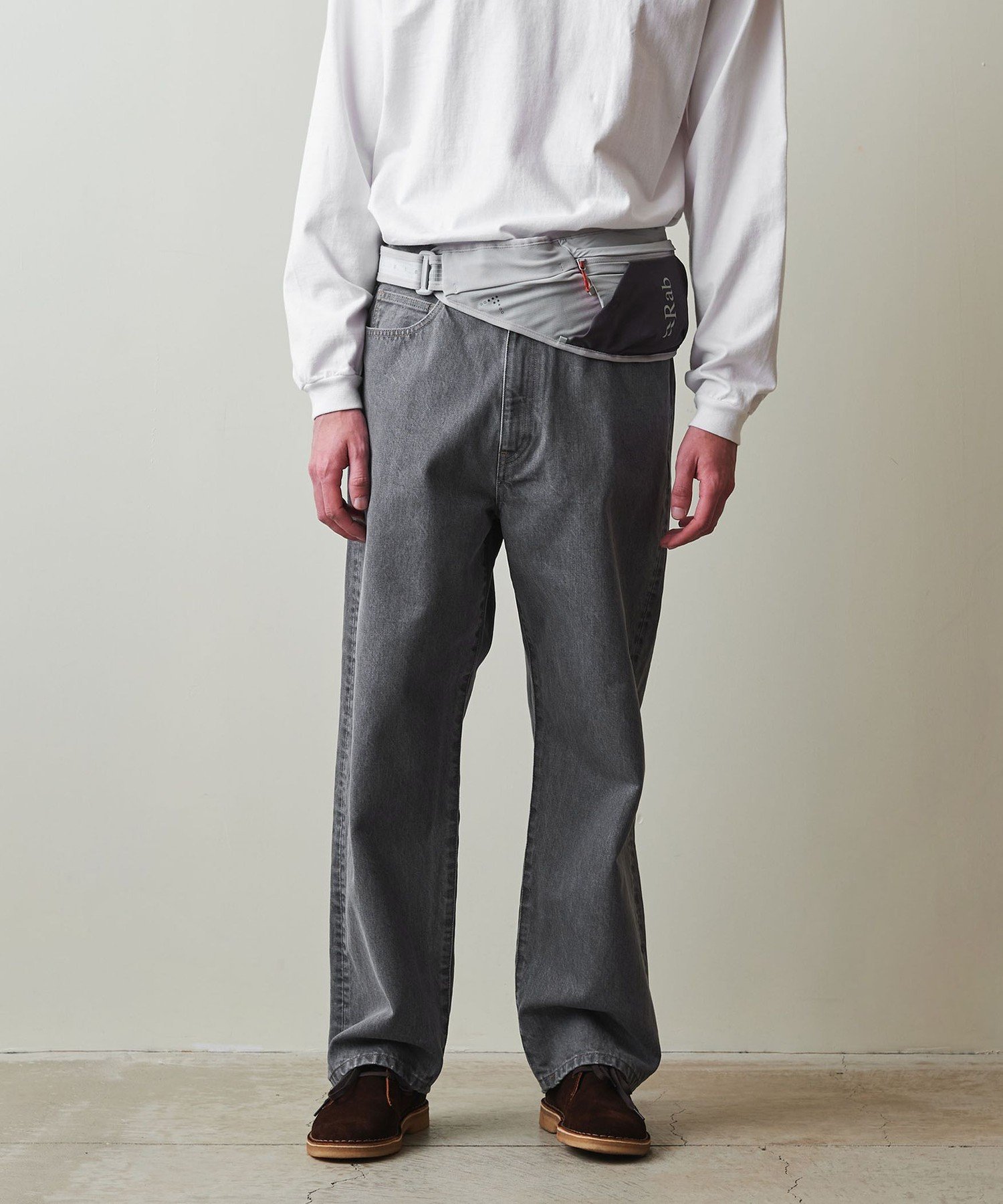 【ビューティ&ユース ユナイテッドアローズ/BEAUTY&YOUTH / UNITED ARROWS / MEN】のSteven Alan 13.5oz デニム 5ポケット バギー テーパード パンツ インテリア・キッズ・メンズ・レディースファッション・服の通販 founy(ファニー) 　ファッション　Fashion　メンズファッション　Fashion for Men　ボトムス　Bottoms　テーパード　Tapered, Tapered Pants　デニム　Denim, Jeans Material　トレンド　Trend, Trending Now　フォルム　Silhouette, Form　ポケット　Pocket, Pocket Detail　夏　Summer　定番　Standard, Basic Item　春　Spring　S/S・春夏　SS, Spring/Summer, Warm Season　LT.GRAY|ID: prp329100004734665 ipo3291000000034722990