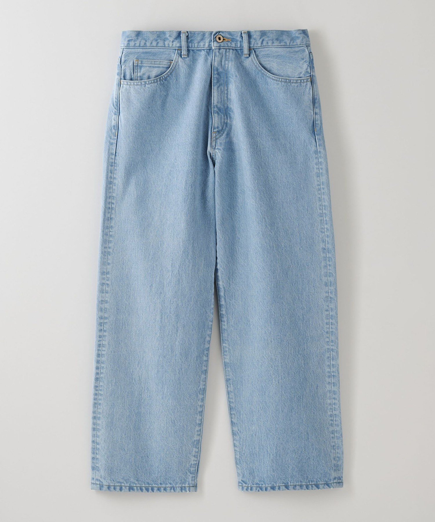 【ビューティ&ユース ユナイテッドアローズ/BEAUTY&YOUTH / UNITED ARROWS / MEN】のSteven Alan 13.5oz デニム 5ポケット バギー テーパード パンツ インテリア・キッズ・メンズ・レディースファッション・服の通販 founy(ファニー) 　ファッション　Fashion　メンズファッション　Fashion for Men　ボトムス　Bottoms　テーパード　Tapered, Tapered Pants　デニム　Denim, Jeans Material　トレンド　Trend, Trending Now　フォルム　Silhouette, Form　ポケット　Pocket, Pocket Detail　夏　Summer　定番　Standard, Basic Item　春　Spring　S/S・春夏　SS, Spring/Summer, Warm Season　LT.BLUE|ID: prp329100004734665 ipo3291000000034722991