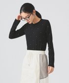 【ビームス ウイメン/BEAMS】のホットフィックス クルーネック カットソー 人気、トレンドファッション・服の通販 founy(ファニー) ファッション Fashion レディースファッション Fashion for Women トップス・カットソー Cut & Sew Tops カットソー・ベーシックTシャツ Cut-and-Sewn Tops / Stretch Tees & Basics おすすめ Recommended / Our Picks インナー Innerwear カットソー Cut and Sewn Top カーディガン Cardigan, Knitwear シンプル Simple, Minimal ジャケット Jacket, Outerwear ストーン Stone, Gem-Like デニム Denim, Jeans Material フィット Fit, Slim Fit thumbnail BLACK|ID: prp329100004734694 ipo3291000000034662382