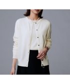 【アンタイトル/UNTITLED】の【洗える/アンサンブル可】ウールクルーカーディガン オフホワイト|ID: prp329100004734697 ipo3291000000034452819