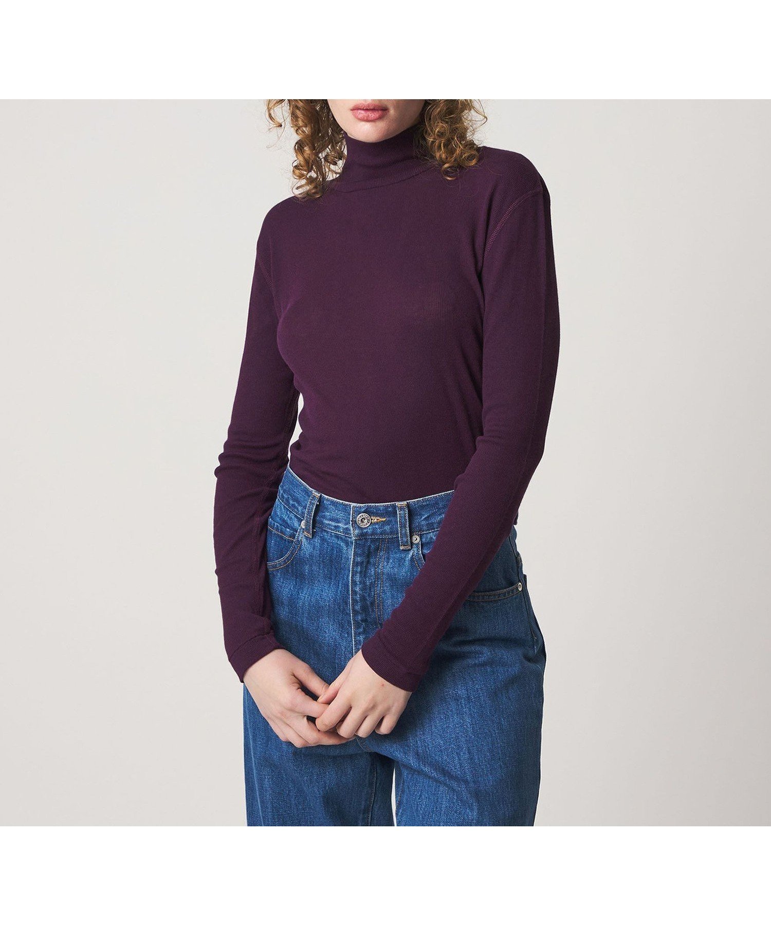 【ビューティ&ユース ユナイテッドアローズ/BEAUTY&YOUTH / UNITED ARROWS】のSteven Alan コットン シルク リブ タートルネック プルオーバー インテリア・キッズ・メンズ・レディースファッション・服の通販 founy(ファニー) ファッション Fashion レディースファッション Fashion for Women トップス・カットソー Cut & Sew Tops カジュアルプルオーバー・ニットトップス Pullovers & Knit Tops / Casual Pullovers タートルネック・ハイネックトップス Turtlenecks & High-Neck Tops おすすめ Recommended / Our Picks インナー Innerwear カットソー Cut and Sewn Top シルク Silk, 100% Silk タートルネック Turtleneck, High Neck フィット Fit, Slim Fit 定番 Standard, Basic Item PURPLE|ID: prp329100004734699 ipo3291000000034502881