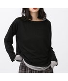 【スタディオ クリップ/studio CLIP】の《natural by clip》スラブ×テレコプルオーバーセット 人気、トレンドファッション・服の通販 founy(ファニー) ファッション Fashion レディースファッション Fashion for Women トップス・カットソー Cut & Sew Tops カジュアルプルオーバー・ニットトップス Pullovers & Knit Tops / Casual Pullovers インナー Innerwear シンプル Simple, Minimal テレコ Ribbed, Rib Stitch thumbnail ブラック19|ID: prp329100004734749 ipo3291000000034266595
