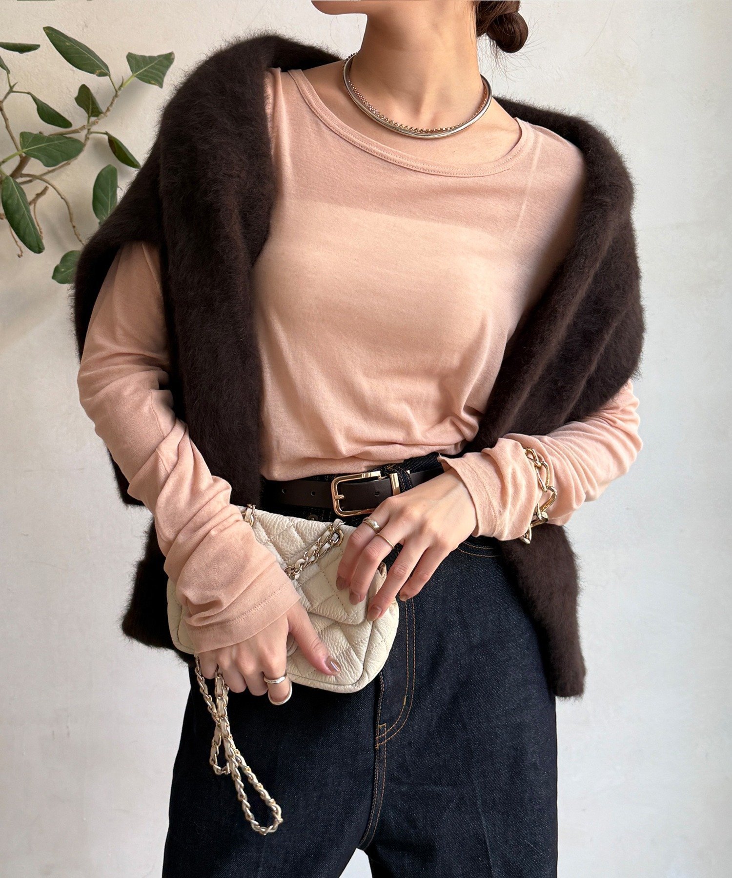 【ドゥドゥ/DouDou】の【新色追加】コットンシアーTEE インテリア・キッズ・メンズ・レディースファッション・服の通販 founy(ファニー) ファッション Fashion レディースファッション Fashion for Women インナー Innerwear コンパクト Compact, Small Size サロペット Overalls, Salopette シアー Sheer, See-Through スマート Smart, Elegant A/W・秋冬 Autumn/Winter 冬 Winter / This Winter 再入荷 Restock / Back in Stock エレガント 上品 Elegant 2025年 2025 2025-2026秋冬・A/W Autumn/Winter 2025–26 AW25–26 ベビーピンク|ID: prp329100004734753 ipo3291000000034892085