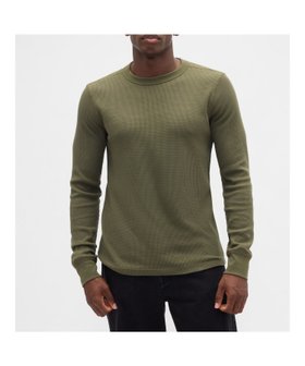 【ギャップ/GAP】のワッフルニット クルーネックTシャツ 人気、トレンドファッション・服の通販 founy(ファニー) ファッション Fashion レディースファッション Fashion for Women トップス・カットソー Cut & Sew Tops ニット Knit Tops & Sweaters シャツ・ブラウス・オフィスカジュアル Elegant Blouses & Button-Ups ロングTシャツ・Tシャツ Longline T-Shirts & Tees ストレート Straight, Straight Cut フィット Fit, Slim Fit リラックス Relax, Relaxed Fit ワッフル Waffle, Waffle Knit 長袖 Long Sleeve, Full Sleeve |ID:prp329100004734757