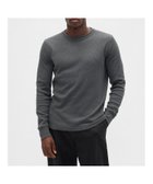 【ギャップ/GAP】のワッフルニット クルーネックTシャツ 人気、トレンドファッション・服の通販 founy(ファニー) ファッション Fashion レディースファッション Fashion for Women トップス・カットソー Cut & Sew Tops ニット Knit Tops & Sweaters シャツ・ブラウス・オフィスカジュアル Elegant Blouses & Button-Ups ロングTシャツ・Tシャツ Longline T-Shirts & Tees ストレート Straight, Straight Cut フィット Fit, Slim Fit リラックス Relax, Relaxed Fit ワッフル Waffle, Waffle Knit 長袖 Long Sleeve, Full Sleeve thumbnail B65_DARK_HEATHER_GREY|ID: prp329100004734757 ipo3291000000034353864