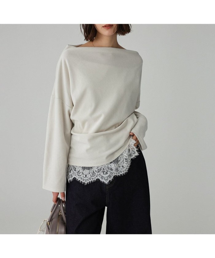 【バビロン/BABYLONE / KIDS】の【洗濯可】ベロアドレーププルオーバー インテリア・キッズ・メンズ・レディースファッション・服の通販 founy(ファニー) https://founy.com/ ファッション Fashion キッズファッション Fashion for Kids トップス・カットソー Cut & Sew Tops アシンメトリー Asymmetrical Style 秋 Autumn スリーブ Sleeve, Long Sleeve / Short Sleeve ドレープ Drape, Draping Fabric 人気 Popular, Best Seller ベロア Velour, Soft Velvet ロング Long, Long-Length 再入荷 Restock / Back in Stock |ID: prp329100004734759 ipo3291000000034933027