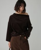 【バビロン/BABYLONE / KIDS】の【洗濯可】ベロアドレーププルオーバー 人気、トレンドファッション・服の通販 founy(ファニー) ファッション Fashion キッズファッション Fashion for Kids トップス・カットソー Cut & Sew Tops アシンメトリー Asymmetrical Style 秋 Autumn スリーブ Sleeve, Long Sleeve / Short Sleeve ドレープ Drape, Draping Fabric 人気 Popular, Best Seller ベロア Velour, Soft Velvet ロング Long, Long-Length 再入荷 Restock / Back in Stock thumbnail ブラウン50|ID: prp329100004734759 ipo3291000000034933029