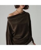 【バビロン/BABYLONE / KIDS】の【洗濯可】ベロアドレーププルオーバー 人気、トレンドファッション・服の通販 founy(ファニー) ファッション Fashion キッズファッション Fashion for Kids トップス・カットソー Cut & Sew Tops アシンメトリー Asymmetrical Style 秋 Autumn スリーブ Sleeve, Long Sleeve / Short Sleeve ドレープ Drape, Draping Fabric 人気 Popular, Best Seller ベロア Velour, Soft Velvet ロング Long, Long-Length 再入荷 Restock / Back in Stock thumbnail モカ59|ID: prp329100004734759 ipo3291000000034933031