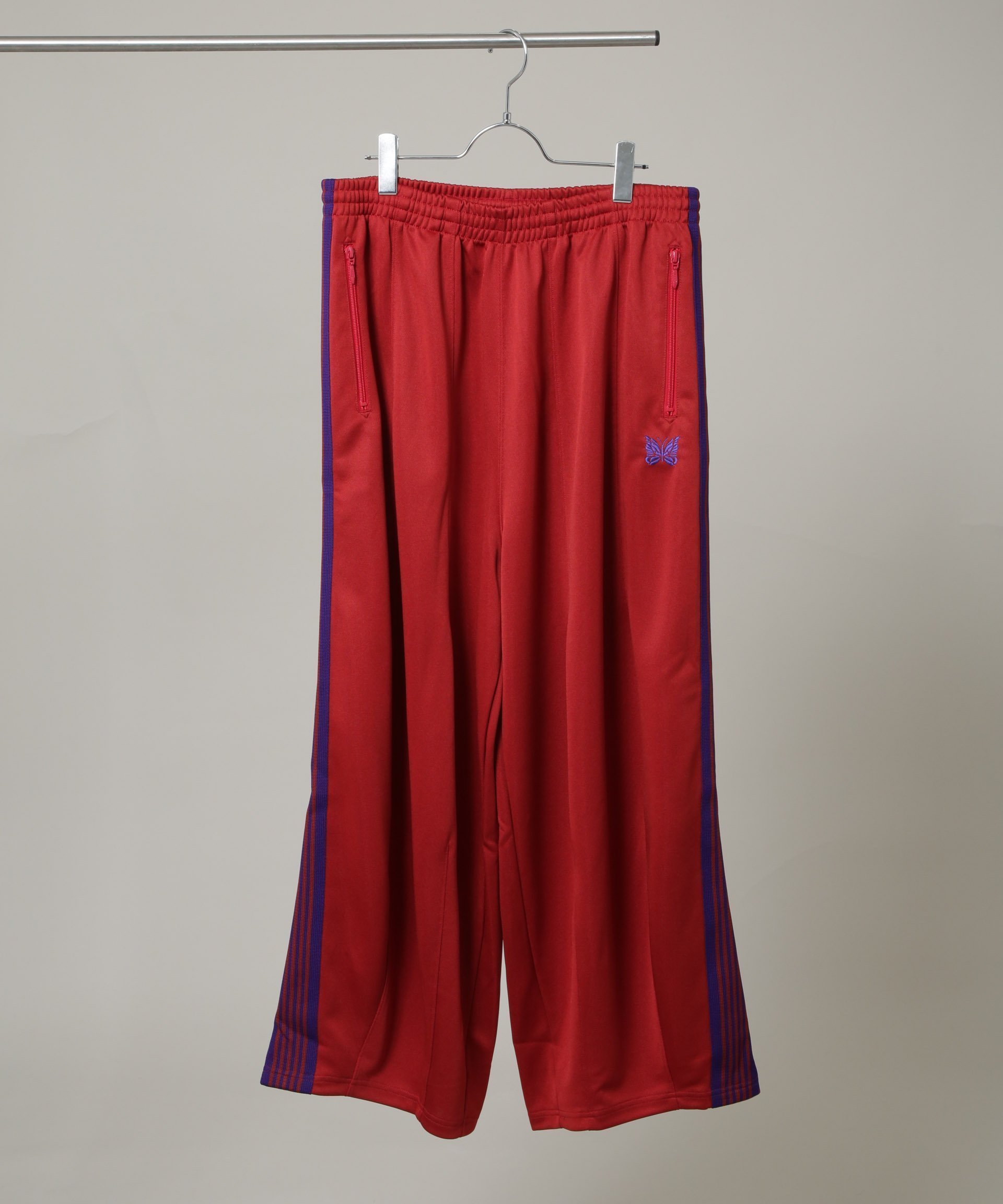 【ナノ ユニバース/nano universe / MEN】のNeedles/H.D. Track Pant - Poly Smooth インテリア・キッズ・メンズ・レディースファッション・服の通販 founy(ファニー) 　ファッション　Fashion　メンズファッション　Fashion for Men　ウォッシャブル　Machine Washable　ジャケット　Jacket, Outerwear　セットアップ　Set-Up, Coordinated Outfit　トレンド　Trend, Trending Now　定番　Standard, Basic Item　人気　Popular, Best Seller　メンズ　Men's, Menswear　A/W・秋冬　Autumn/Winter　おすすめ　Recommended / Our Picks　2025年　2025　2025-2026秋冬・A/W　Autumn/Winter 2025–26 AW25–26　レッド|ID: prp329100004734769 ipo3291000000034202371