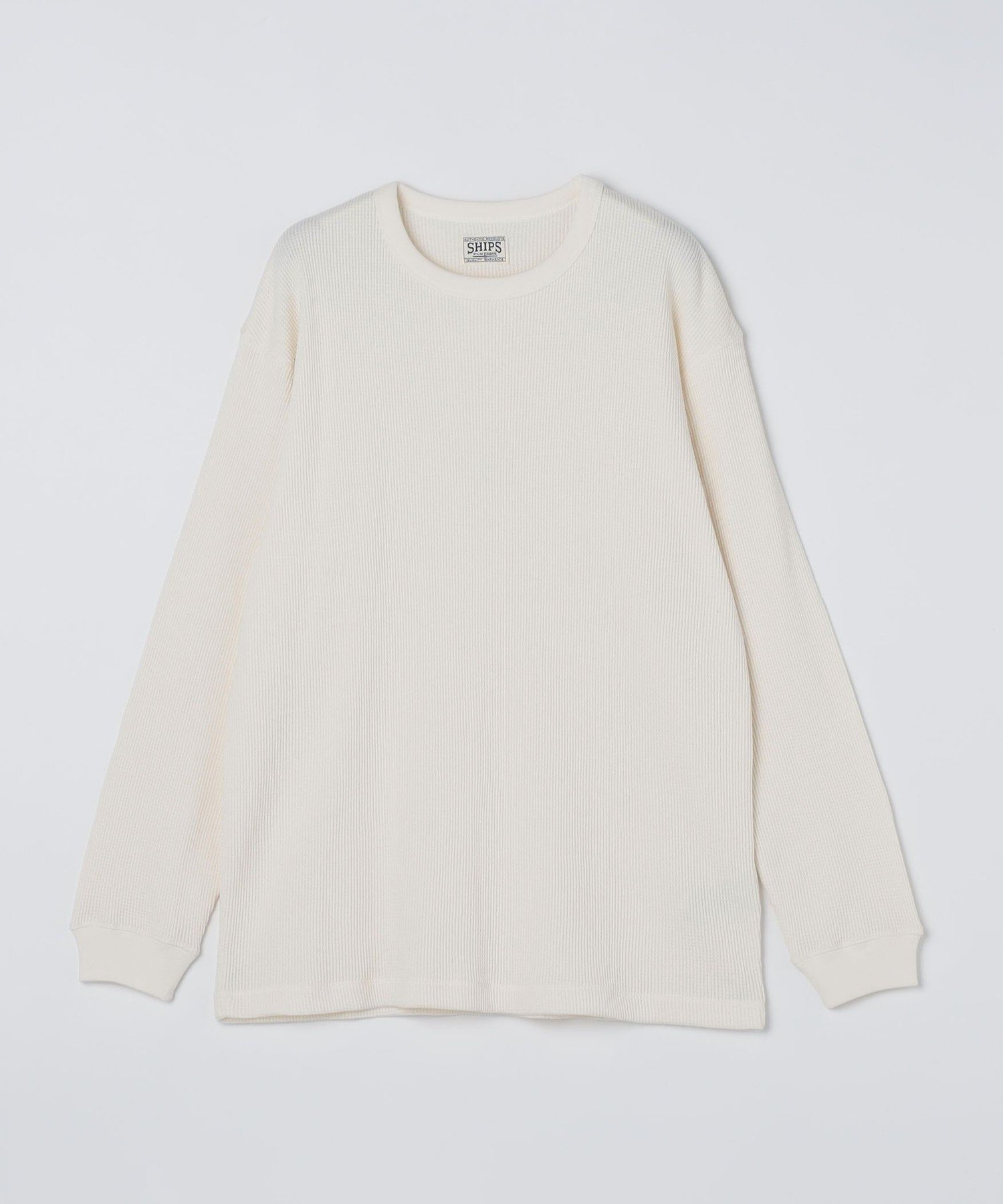 【シップス/SHIPS / MEN】のSHIPS AUTHENTIC ベーシック ワッフル ロングスリーブ Tシャツ 人気、トレンドファッション・服の通販 founy(ファニー) 　ファッション　Fashion　メンズファッション　Fashion for Men　アウトドア　Outdoor Clothing　アンダー　Underwear Essentials　スリーブ　Sleeve, Long Sleeve / Short Sleeve　パターン　Pattern, Design Print　ベーシック　Basic, Essential　ミリタリー　Military, Army Style　ロング　Long, Long-Length　ワッフル　Waffle, Waffle Knit　ワーク　Workwear, Utility Style　 other-1|ID: prp329100004734797 ipo3291000000034202553