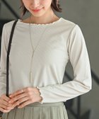 【アールピーエス/rps】の起毛リブメロークルーネックカットソー 人気、トレンドファッション・服の通販 founy(ファニー) ファッション Fashion レディースファッション Fashion for Women トップス・カットソー Cut & Sew Tops カットソー・ベーシックTシャツ Cut-and-Sewn Tops / Stretch Tees & Basics インナー Innerwear カットソー Cut and Sewn Top サロペット Overalls, Salopette 再入荷 Restock / Back in Stock A/W・秋冬 Autumn/Winter thumbnail アイボリー|ID: prp329100004734800 ipo3291000000034577029