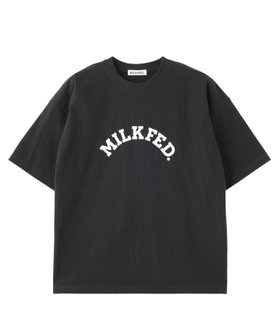 【ミルクフェド/MILKFED.】のMILKFED./ARCH LOGO WIDE S/S TEE 人気、トレンドファッション・服の通販 founy(ファニー) ファッション Fashion レディースファッション Fashion for Women おすすめ Recommended / Our Picks シンプル Simple, Minimal 半袖 Short Sleeve, Half Sleeve 夏 Summer S/S・春夏 SS, Spring/Summer, Warm Season |ID:prp329100004734828