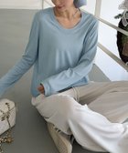 【ガール/GIRL】のUネックロングスリーブTシャツ カットソー 人気、トレンドファッション・服の通販 founy(ファニー) ファッション Fashion レディースファッション Fashion for Women トップス・カットソー Cut & Sew Tops シャツ・ブラウス・オフィスカジュアル Elegant Blouses & Button-Ups ロングTシャツ・Tシャツ Longline T-Shirts & Tees カットソー・ベーシックTシャツ Cut-and-Sewn Tops / Stretch Tees & Basics カットソー Cut and Sewn Top ベーシック Basic, Essential 再入荷 Restock / Back in Stock thumbnail BL|ID: prp329100004734855 ipo3291000000034203057