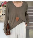 【ガール/GIRL】のUネックロングスリーブTシャツ カットソー 人気、トレンドファッション・服の通販 founy(ファニー) ファッション Fashion レディースファッション Fashion for Women トップス・カットソー Cut & Sew Tops シャツ・ブラウス・オフィスカジュアル Elegant Blouses & Button-Ups ロングTシャツ・Tシャツ Longline T-Shirts & Tees カットソー・ベーシックTシャツ Cut-and-Sewn Tops / Stretch Tees & Basics カットソー Cut and Sewn Top ベーシック Basic, Essential 再入荷 Restock / Back in Stock thumbnail BR|ID: prp329100004734855 ipo3291000000034203060