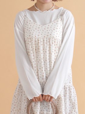 【エヘカソポ/ehka sopo】の◎シアーメローカットソー 人気、トレンドファッション・服の通販 founy(ファニー) ファッション Fashion レディースファッション Fashion for Women トップス・カットソー Cut & Sew Tops カットソー・ベーシックTシャツ Cut-and-Sewn Tops / Stretch Tees & Basics デニム Denim, Jeans Material |ID:prp329100004734874