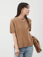 【ミラオーウェン/Mila Owen】の【セットアップ対応】カシミヤタッチケーブルニットプルオーバー 人気、トレンドファッション・服の通販 founy(ファニー) 雑誌掲載アイテム Magazine Picks & Fashion Features ファッション雑誌 Fashion Magazines クラッシィ CLASSY. ファッション Fashion レディースファッション Fashion for Women トップス・カットソー Cut & Sew Tops ニット Knit Tops & Sweaters カジュアルプルオーバー・ニットトップス Pullovers & Knit Tops / Casual Pullovers アンサンブル Ensemble Set 12月号 December Issue シンプル Simple, Minimal スマート Smart, Elegant セットアップ Set-Up, Coordinated Outfit 雑誌 Magazine, Fashion Magazine ボックス Boxy, Box Shape 半袖 Short Sleeve, Half Sleeve 冬 Winter / This Winter おすすめ Recommended / Our Picks エレガント 上品 Elegant thumbnail CML[038]|ID: prp329100004734904 ipo3291000000034720805