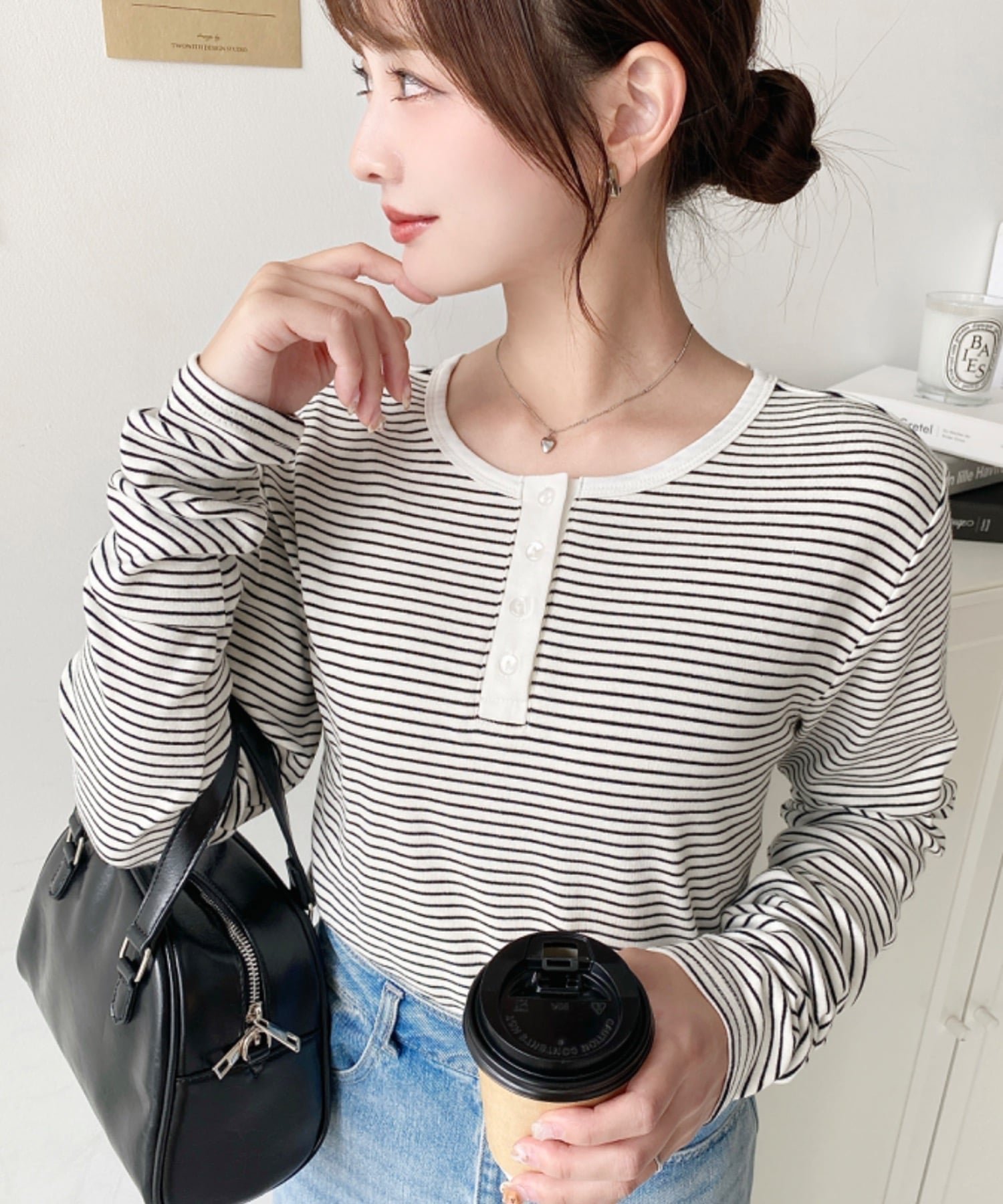 【モーメントプラス/moment+ / MEN】の前後2WAY袖くしゅくしゅヘンリーネックボーダーロンT インテリア・キッズ・メンズ・レディースファッション・服の通販 founy(ファニー) ファッション Fashion メンズファッション Fashion for Men カットソー Cut and Sewn Top シンプル Simple, Minimal ジャケット Jacket, Outerwear スリーブ Sleeve, Long Sleeve / Short Sleeve ダウン Down, Puffer トレンド Trend, Trending Now 定番 Standard, Basic Item フィット Fit, Slim Fit フェミニン Feminine, Girly ベスト Vest, Waistcoat ベーシック Basic, Essential ボーダー Border, Stripe ルーズ Loose, Oversized ロング Long, Long-Length 再入荷 Restock / Back in Stock プチプライス・低価格 Affordable / Budget Price オフホワイト|ID: prp329100004734926 ipo3291000000034783526