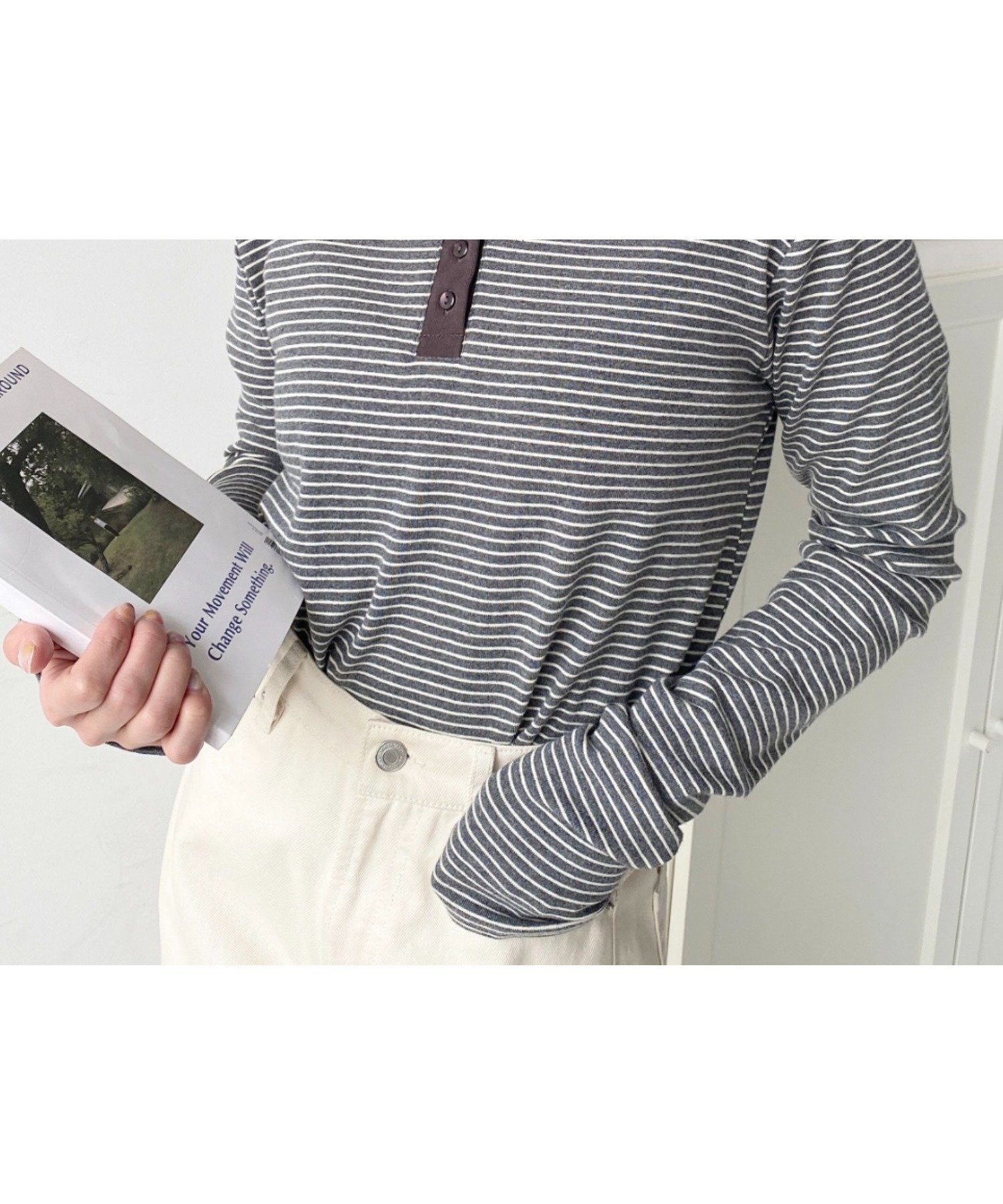 【モーメントプラス/moment+ / MEN】の前後2WAY袖くしゅくしゅヘンリーネックボーダーロンT インテリア・キッズ・メンズ・レディースファッション・服の通販 founy(ファニー) ファッション Fashion メンズファッション Fashion for Men カットソー Cut and Sewn Top シンプル Simple, Minimal ジャケット Jacket, Outerwear スリーブ Sleeve, Long Sleeve / Short Sleeve ダウン Down, Puffer トレンド Trend, Trending Now 定番 Standard, Basic Item フィット Fit, Slim Fit フェミニン Feminine, Girly ベスト Vest, Waistcoat ベーシック Basic, Essential ボーダー Border, Stripe ルーズ Loose, Oversized ロング Long, Long-Length 再入荷 Restock / Back in Stock プチプライス・低価格 Affordable / Budget Price 杢グレー|ID: prp329100004734926 ipo3291000000034783542