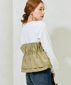 【フリークスストア/FREAK'S STORE】のビスチェ レイヤード 裏毛 スウェット プルオーバー【限定展開】 25AW ブルーグリーン|ID: prp329100004734935 ipo3291000000034412250