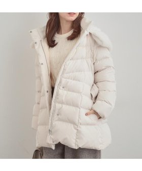 【クチュール ブローチ/Couture Brooch】のフードフェイクファーベルト付きミドル丈ダウンコート 人気、トレンドファッション・服の通販 founy(ファニー) ファッション Fashion レディースファッション Fashion for Women アウター Coat / Outerwear Collection コート・ロングコート・ピーコート Long Coats, Peacoats & More ダウンジャケット・軽量ダウン Warm & Lightweight Down Jackets ベルト&ウエストマーク Belts & Waist Accessories シャーリング Shirring, Ruched スマート Smart, Elegant タフタ Taffeta, Structured Fabric ダウン Down, Puffer ドット Polka Dot, Dot Pattern フェイクファー Faux Fur, Imitation Fur フェザー Feather, Feather Detail フロント Front, Front Design ポケット Pocket, Pocket Detail ミドル Middle Length, Mid Height |ID:prp329100004734950