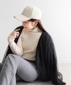 【ランダ/RANDA】のボリュームチュールニットカーディガン BLACK|ID: prp329100004734961 ipo3291000000034203923