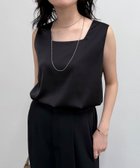 【フレディ&グロスター/FREDY&GLOSTER】の【完売カラー追加販売決定】リラックスサテンタンク 人気、トレンドファッション・服の通販 founy(ファニー) ファッション Fashion レディースファッション Fashion for Women インナー Innerwear サテン Satin, Glossy Fabric シンプル Simple, Minimal ジャケット Jacket, Outerwear スクエア Square, Square Shape とろみ Fluid, Flowy Fabric タンク Tank Top, Sleeveless Top デコルテ Décolleté, Neckline デニム Denim, Jeans Material 定番 Standard, Basic Item 人気 Popular, Best Seller パターン Pattern, Design Print プレート Plate, Dish ワンポイント One Point, Statement Accent エレガント 上品 Elegant 2025年 2025 2025-2026秋冬・A/W Autumn/Winter 2025–26 AW25–26 thumbnail ブラック|ID: prp329100004734965 ipo3291000000034440626