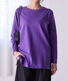 【ラナン/Ranan】のBC 吸湿発熱!裾スリットプルオーバー 人気、トレンドファッション・服の通販 founy(ファニー) ファッション Fashion レディースファッション Fashion for Women トップス・カットソー Cut & Sew Tops カジュアルプルオーバー・ニットトップス Pullovers & Knit Tops / Casual Pullovers 秋 Autumn スリット Slit, Slit Detail トレーナー Sweatshirt, Trainer 人気 Popular, Best Seller ベーシック Basic, Essential ポケット Pocket, Pocket Detail thumbnail パープル|ID: prp329100004734989 ipo3291000000034530272