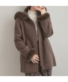 【クチュール ブローチ/Couture Brooch】のフードファーハーフ丈コート 人気、トレンドファッション・服の通販 founy(ファニー) ファッション Fashion レディースファッション Fashion for Women アウター Coat / Outerwear Collection コート・ロングコート・ピーコート Long Coats, Peacoats & More カフス Cuff Design スマート Smart, Elegant トリミング Trimming, Decorative Edge フロント Front, Front Design ポケット Pocket, Pocket Detail ミドル Middle Length, Mid Height thumbnail モカブラウン|ID: prp329100004735039 ipo3291000000034204486