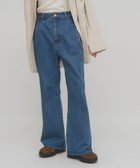 【ケービーエフ/KBF / URBAN RESEARCH】のシームポケットフレアデニム 人気、トレンドファッション・服の通販 founy(ファニー) ファッション Fashion レディースファッション Fashion for Women 2025年 2025 2025-2026秋冬・A/W Autumn/Winter 2025–26 AW25–26 冬 Winter / This Winter デニム Denim, Jeans Material パッチ Patch, Appliqué フレア Flare, Flared モノトーン Monotone, Black and White 無地 Plain, Solid Color A/W・秋冬 Autumn/Winter thumbnail L.BLUE|ID: prp329100004735056 ipo3291000000034507279