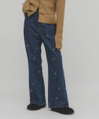 【ケービーエフ/KBF / URBAN RESEARCH】のシームポケットフレアデニム 人気、トレンドファッション・服の通販 founy(ファニー) ファッション Fashion レディースファッション Fashion for Women 2025年 2025 2025-2026秋冬・A/W Autumn/Winter 2025–26 AW25–26 冬 Winter / This Winter デニム Denim, Jeans Material パッチ Patch, Appliqué フレア Flare, Flared モノトーン Monotone, Black and White 無地 Plain, Solid Color A/W・秋冬 Autumn/Winter thumbnail BLUE刺繍|ID: prp329100004735056 ipo3291000000034507281