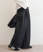 【ジャーナルスタンダード レリューム/JOURNAL STANDARD relume】の《追加 2》2タックワイドパンツ ブラック|ID: prp329100004735066 ipo3291000000034507096