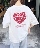 【イング/INGNI】のバックハート貼付チュニックTシャツ/A オフホワイト/アカ|ID: prp329100004735082 ipo3291000000034204754