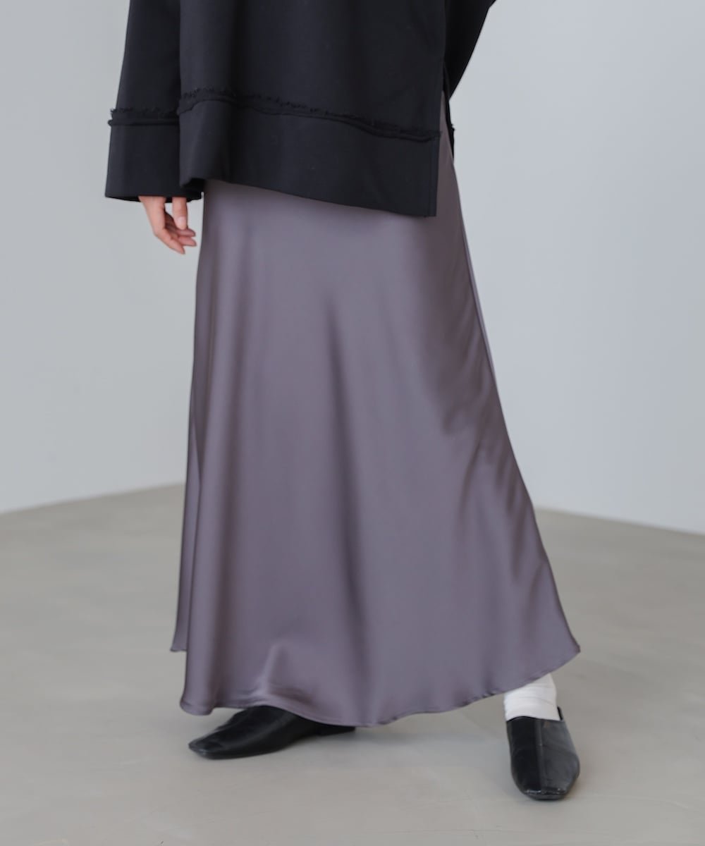 【バブ ブージュルード/Bab Bou Jeloud】の《2025秋》【低身長~高身長向けサイズ展開あり】サテンナロースカート インテリア・キッズ・メンズ・レディースファッション・服の通販 founy(ファニー)  ファッション Fashion レディースファッション Fashion for Women スカート Skirts インナー Innerwear 秋 Autumn サテン Satin, Glossy Fabric サンダル Sandals, Summer Shoes シンプル Simple, Minimal スニーカー Sneakers, Trainers スマート Smart, Elegant チェック Check, Plaid, Tartan 再入荷 Restock / Back in Stock エレガント 上品 Elegant 2025年 2025 2025-2026秋冬・A/W Autumn/Winter 2025–26 AW25–26 CCL|ID: prp329100004735159 ipo3291000000034360386